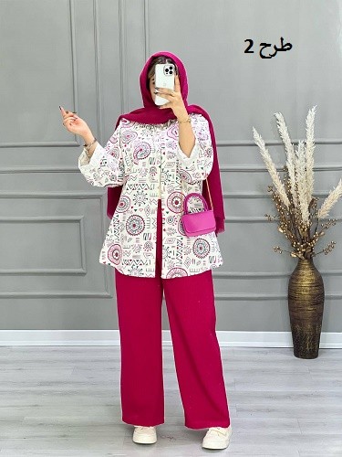 0677- مانتو لینن اسلپ لیانا