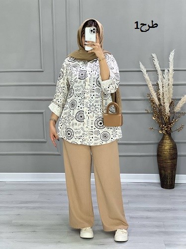 0677- مانتو لینن اسلپ لیانا