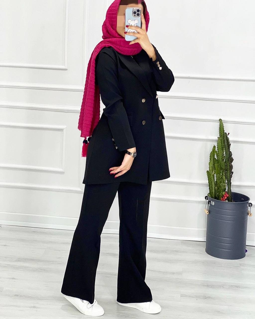 0584_کت شلوار مزونی نفیس