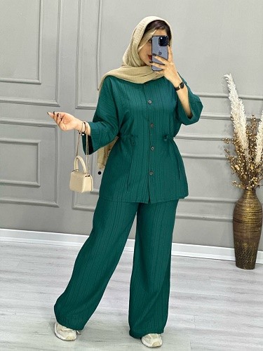 0687_ ست مانتو شلوار ناتلی