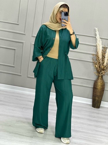 0687_ ست مانتو شلوار ناتلی