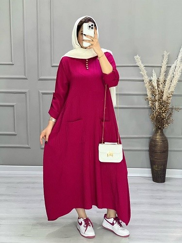 0692-مانتو پیراهنی رعنا