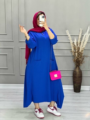 0692-مانتو پیراهنی رعنا