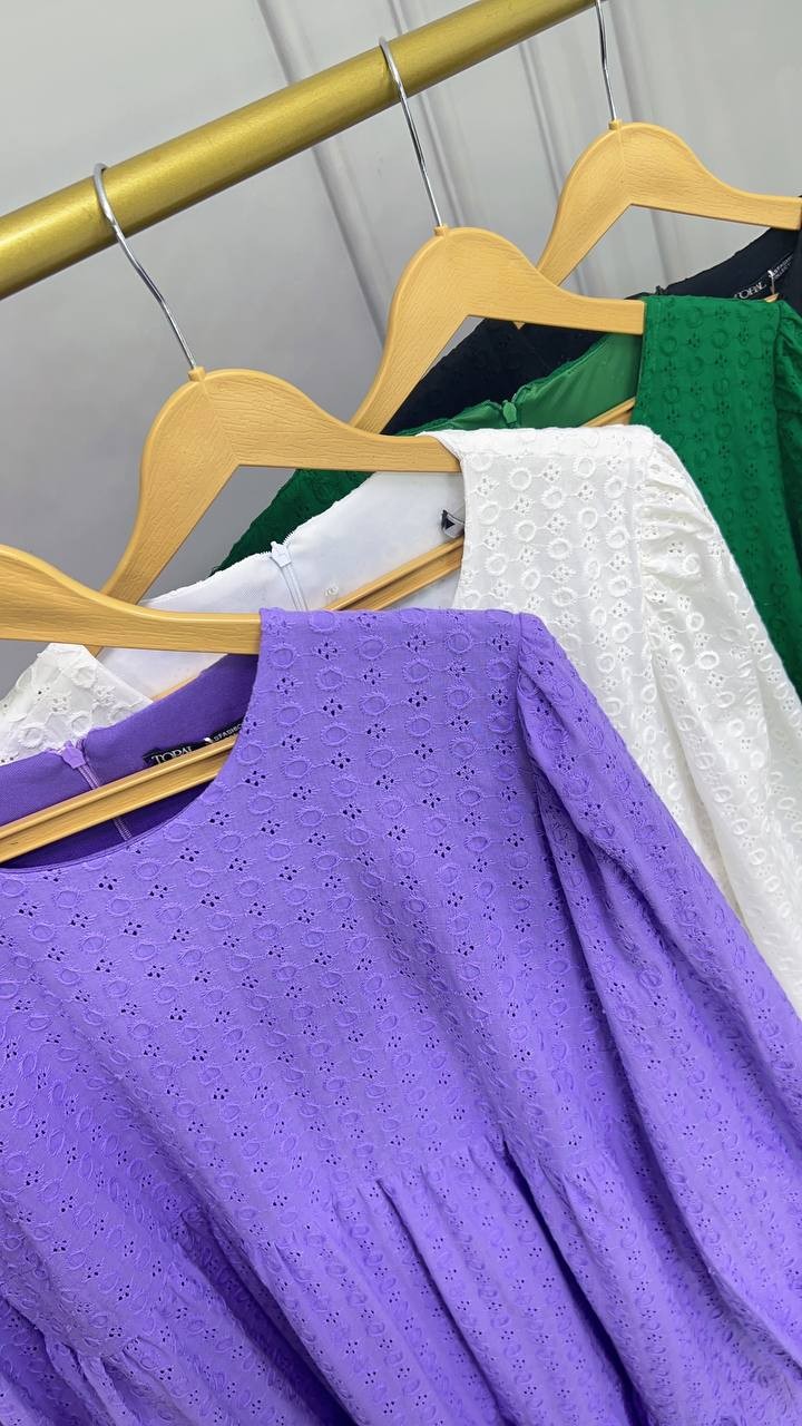 0697-پیراهن خامه دوزی مینیمال