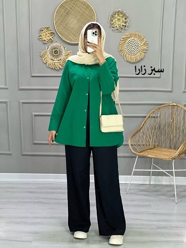 0657-مانتو شومیزی بهار