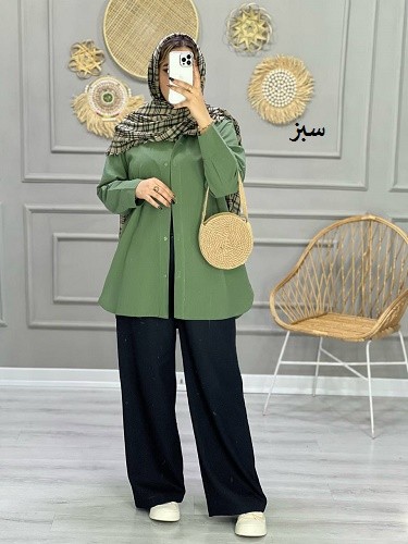 0657-مانتو شومیزی بهار