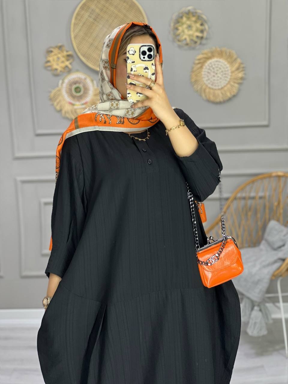 0717_ مانتو پیراهنی بیسان