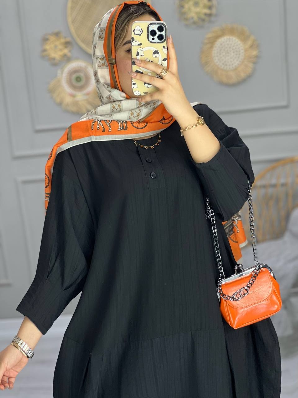 0717_ مانتو پیراهنی بیسان