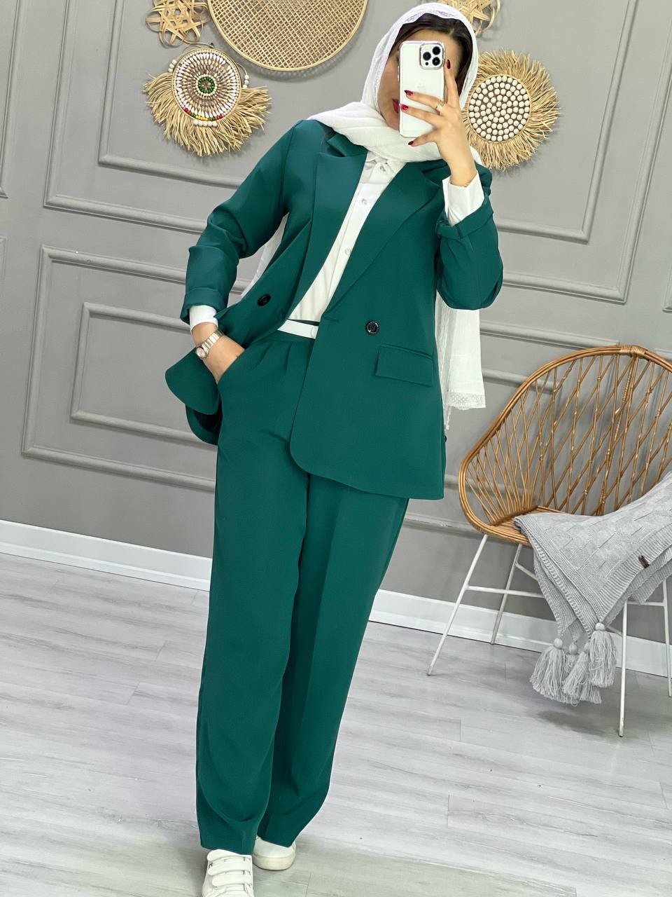 1002-کت و شلوار مزونی نارسیس