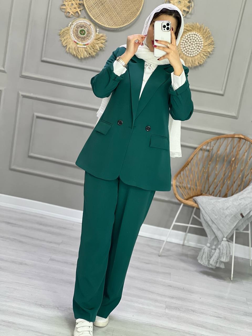 1002-کت و شلوار مزونی نارسیس