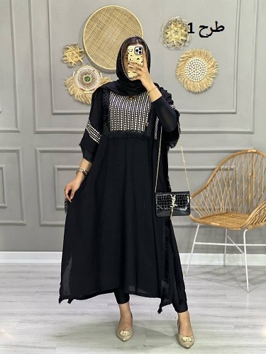 0722_مانتو مزونی ابریشم