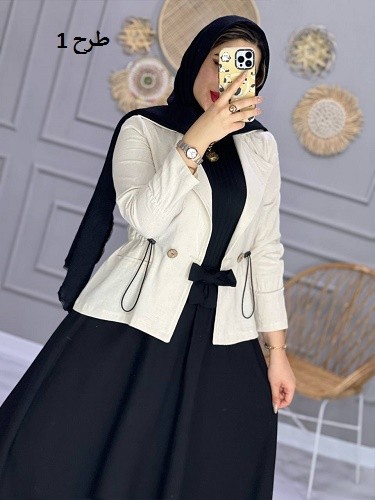 0732-کت دامن مزونی نادیا