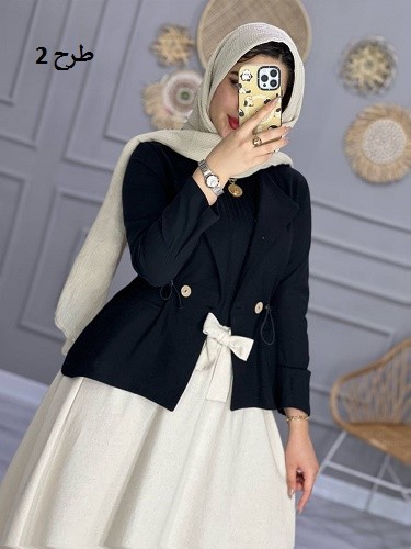 0732-کت دامن مزونی نادیا