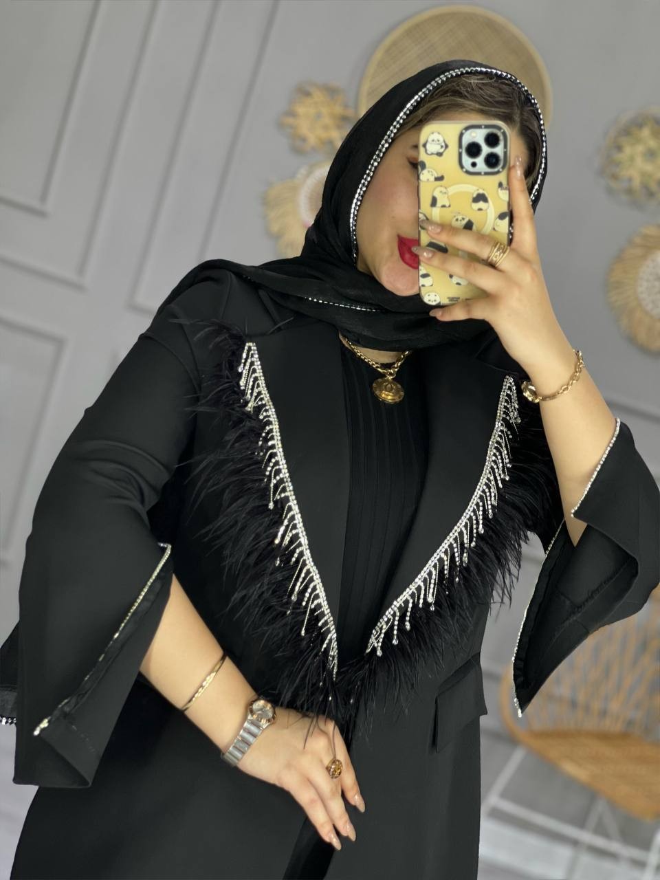 0734- کت مزونی شاهیکا