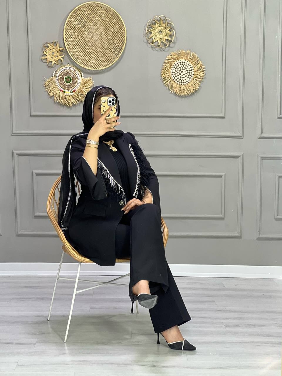 0734- کت مزونی شاهیکا