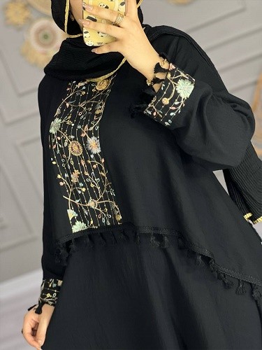 0741_مانتو پیراهنی فرحزاد