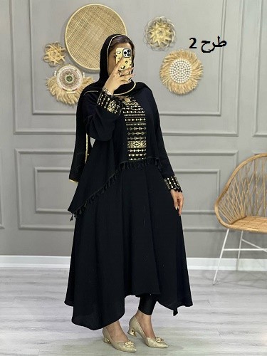 0741_مانتو پیراهنی فرحزاد