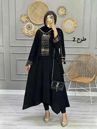 0741_مانتو پیراهنی فرحزاد