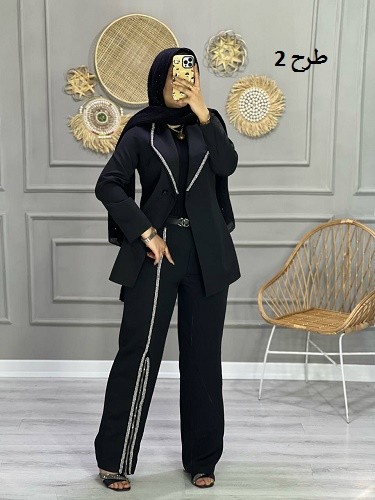 0743- کت شلوار مزونی ملانی