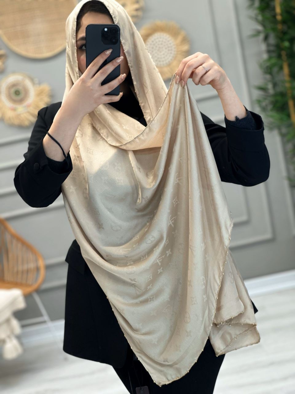 0221-شال دانیز رنگبندی