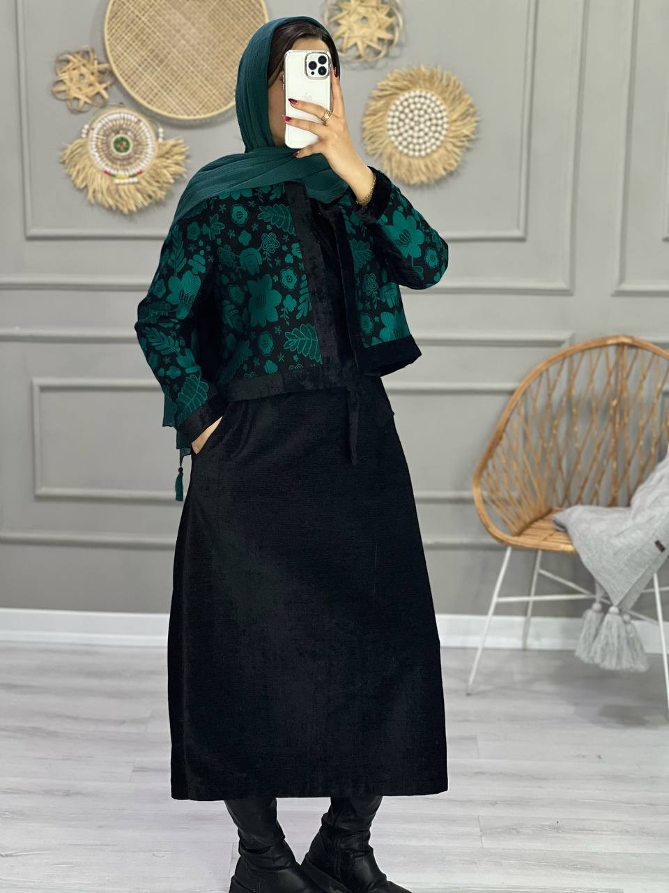 1005- ست کت و پیراهن یلدا