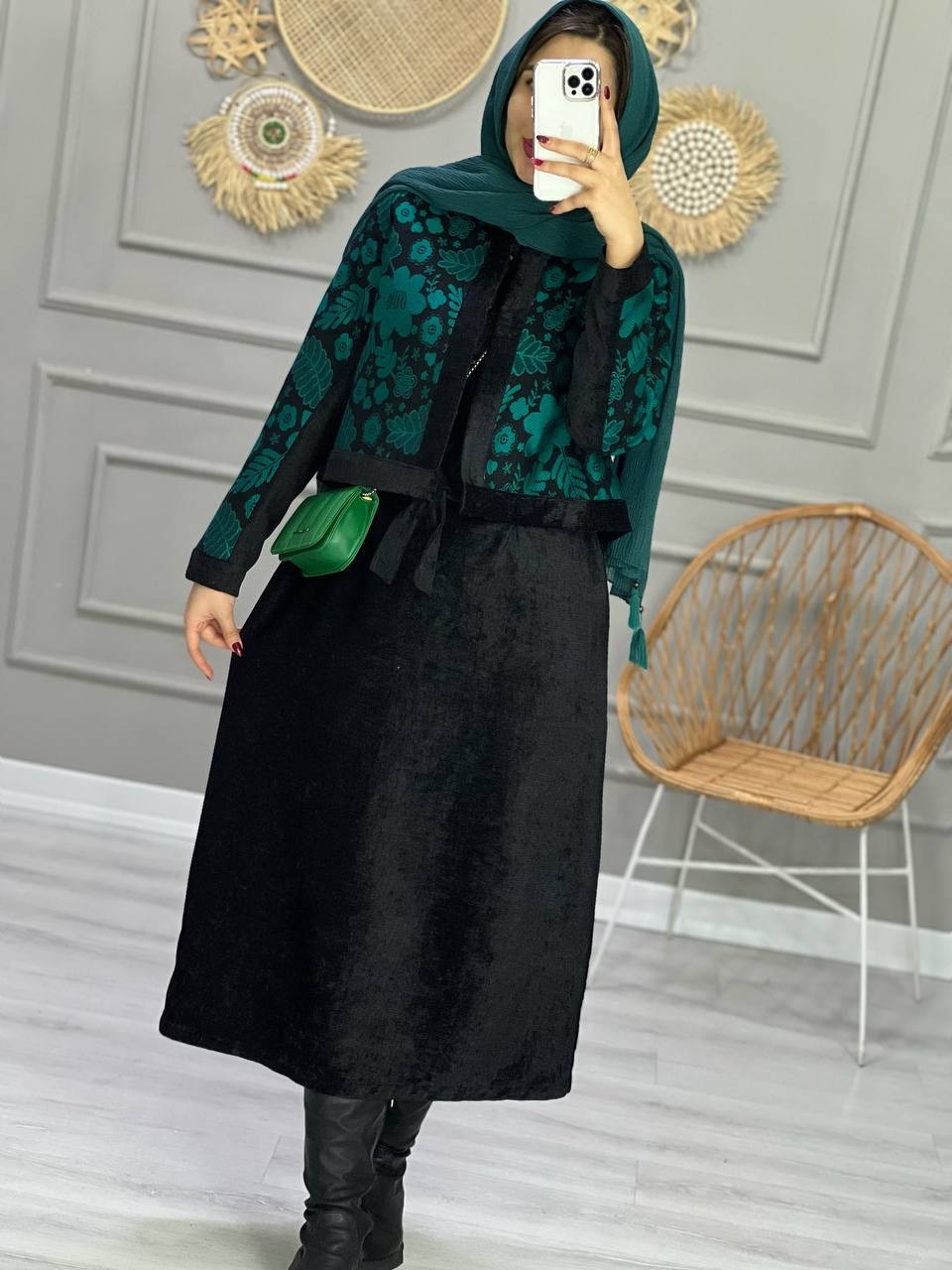 1005- ست کت و پیراهن یلدا