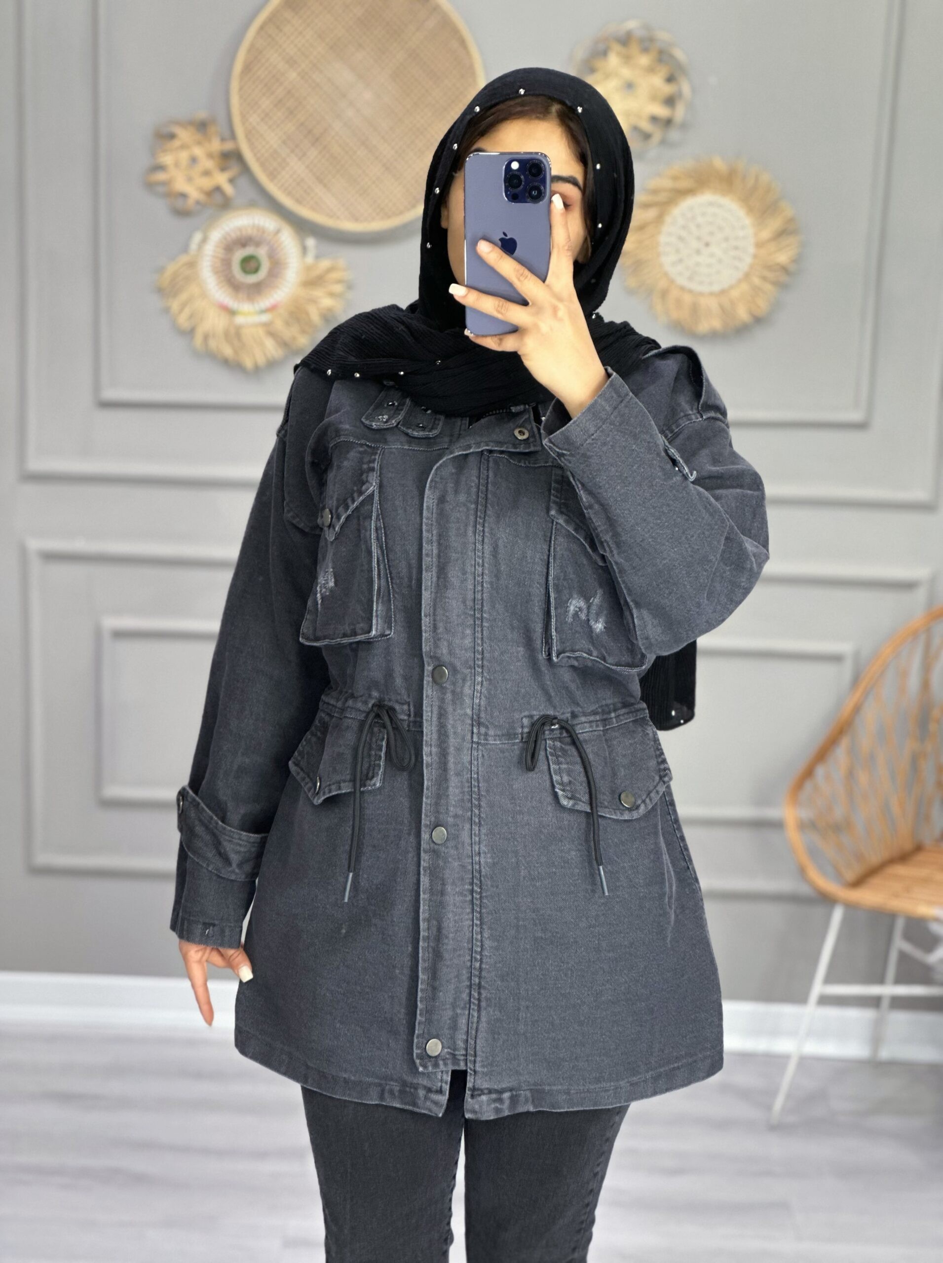 1005- مانتو جین آلندا