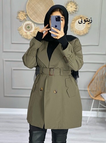 0842-بارونی آستردار نازلی