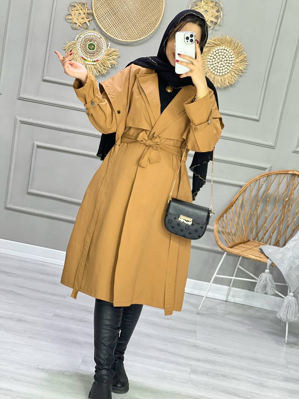 1010_ بارونی کتان زارا تیفانی