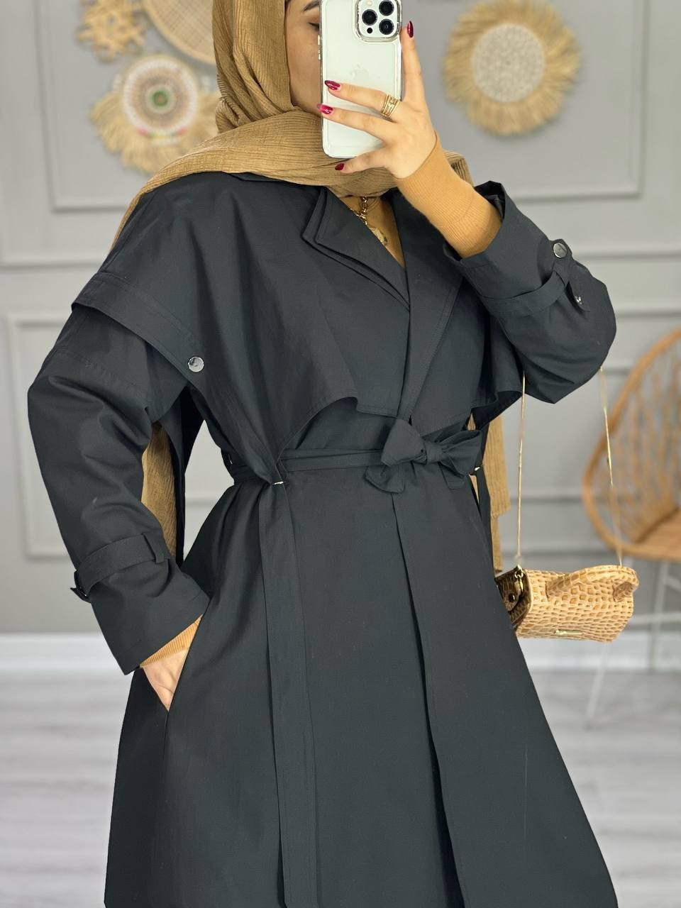 1010_ بارونی کتان زارا تیفانی