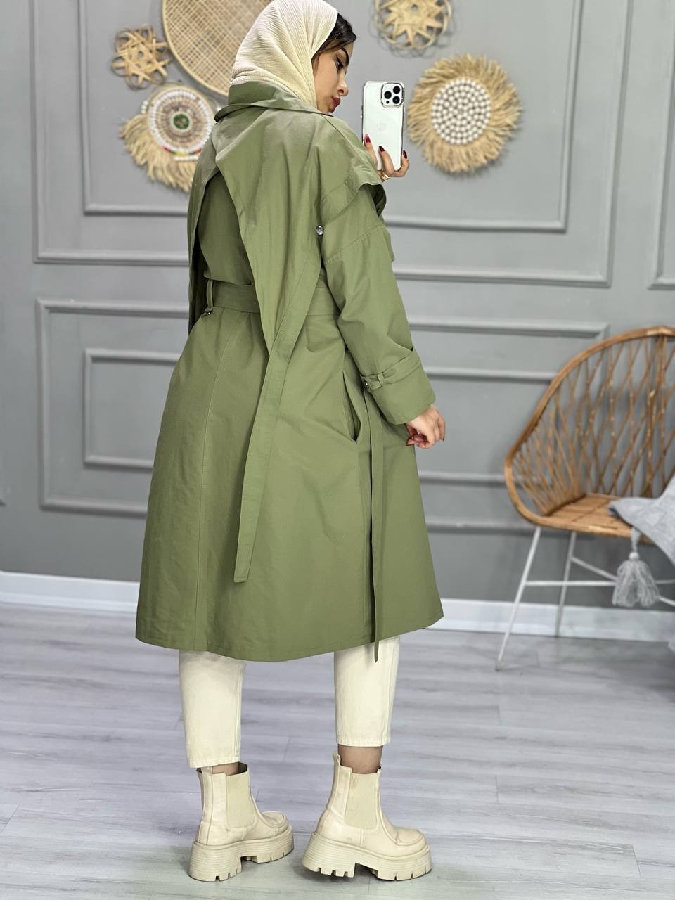 1010_ بارونی کتان زارا تیفانی