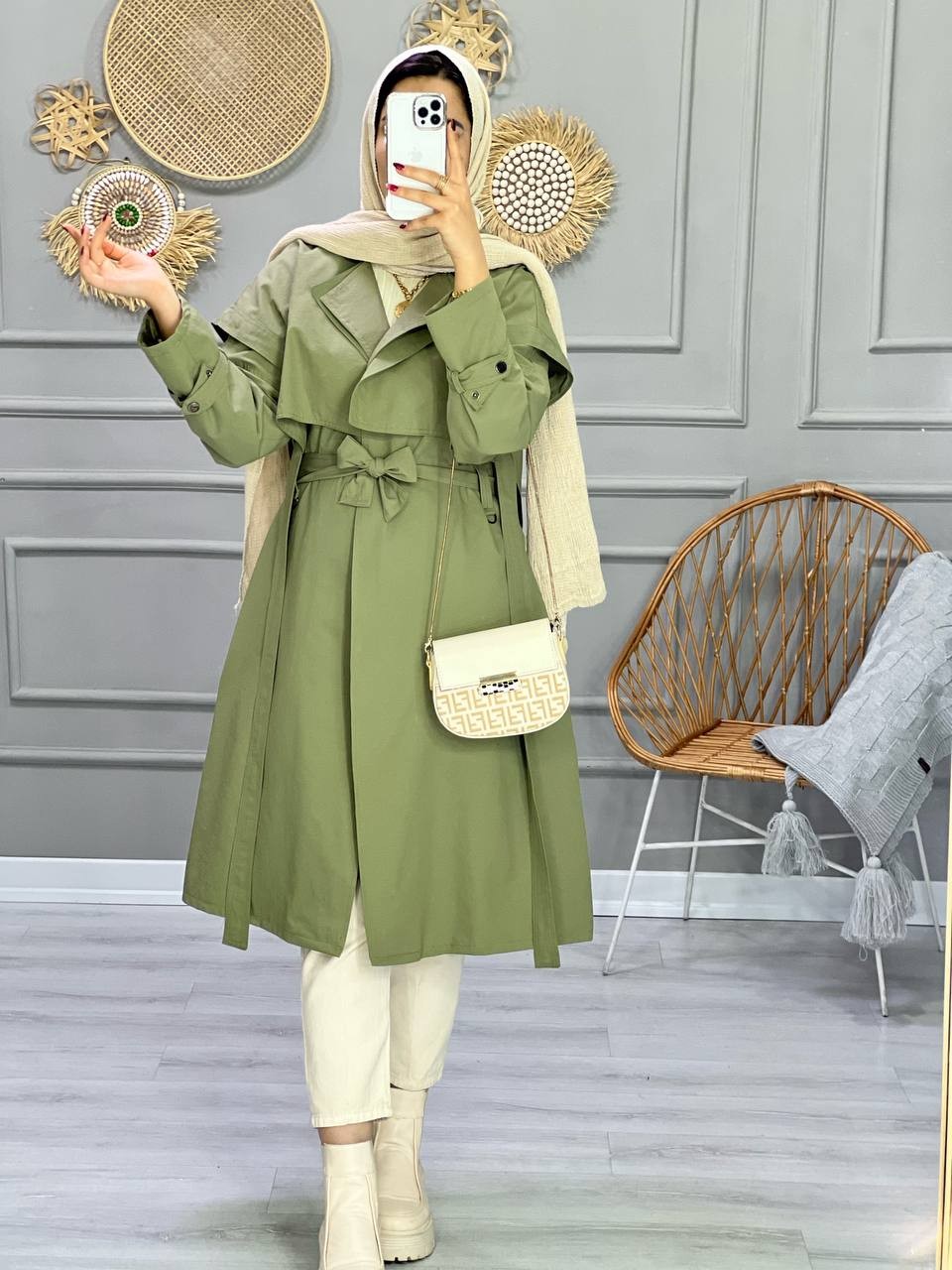 1010_ بارونی کتان زارا تیفانی