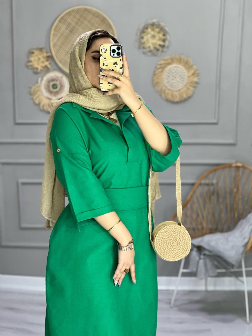 0750_مانتو پیراهن تالیا