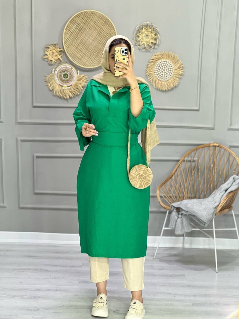 0750_مانتو پیراهن تالیا