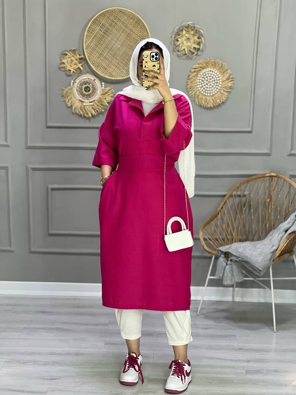 0750_مانتو پیراهن تالیا