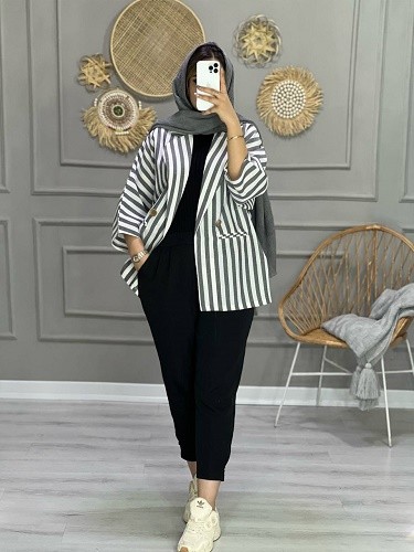 0755-ست مانتو شلوار دیانا