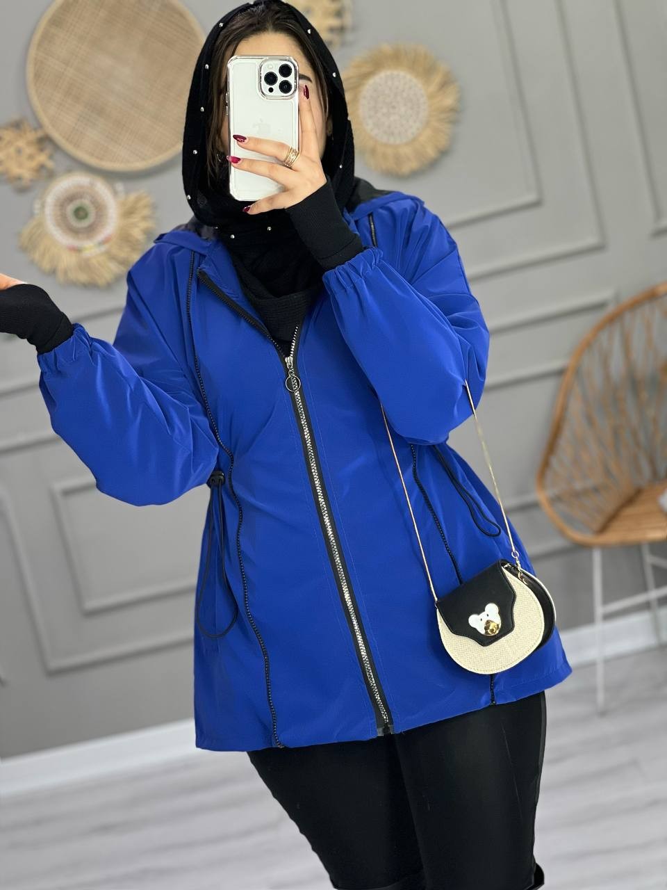 1014- بارونی سه زیپ