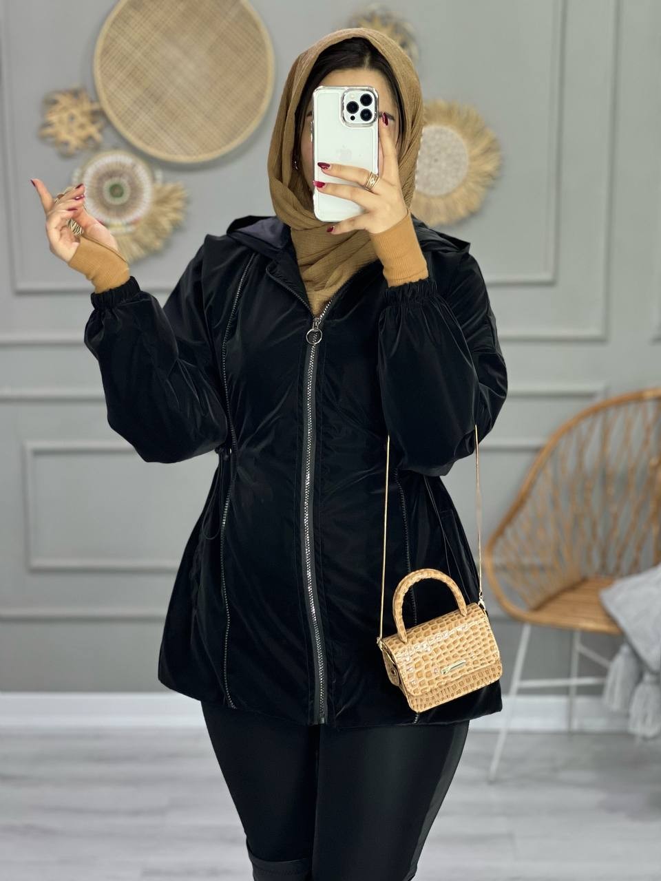 1014- بارونی سه زیپ