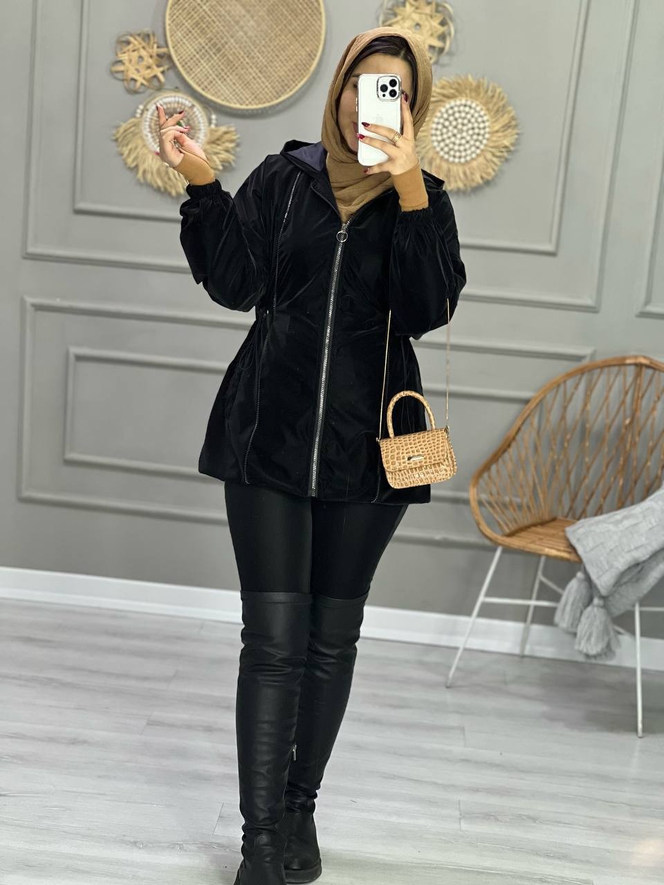 1014- بارونی سه زیپ