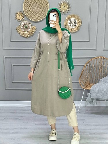 0693-مانتو لینن مونیکا