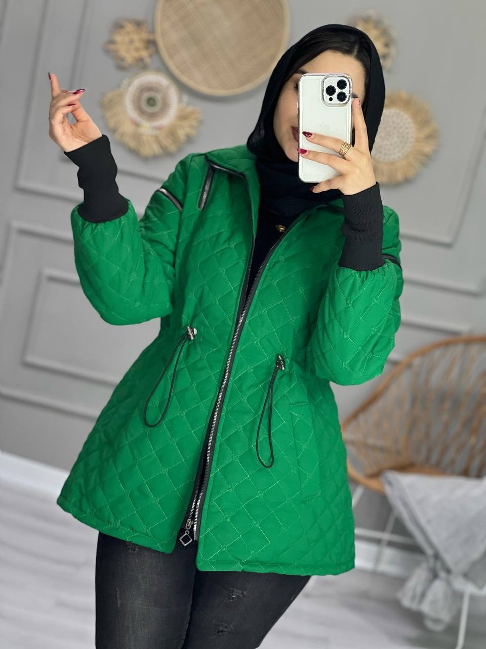 1020-کاپشن پافر شو