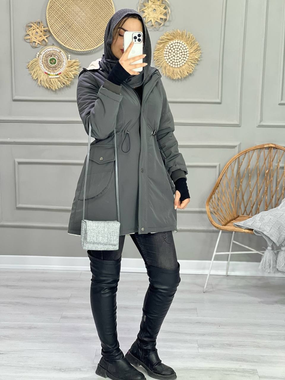 1024-کاپشن زمستونی مونیکا