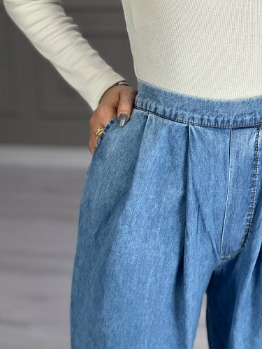 3050 - شلوار مام بغل چسب