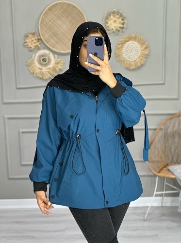 1038- بارونی بغل سه دکمه