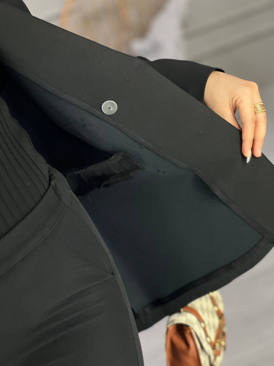 0776- کت شلوار مزونی اطلس