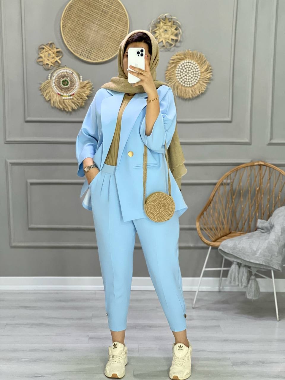 0752-کت شلوار مزونی همتا