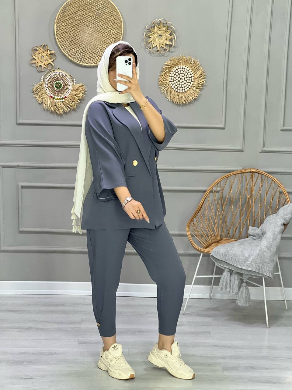 0752-کت شلوار مزونی همتا