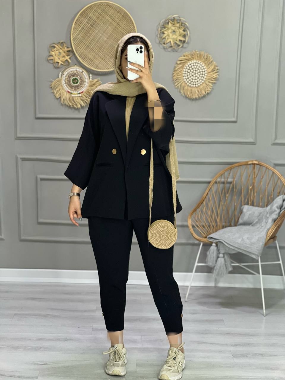 0752-کت شلوار مزونی همتا