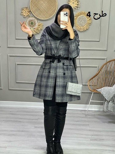 1046- پالتو آستردار توییت