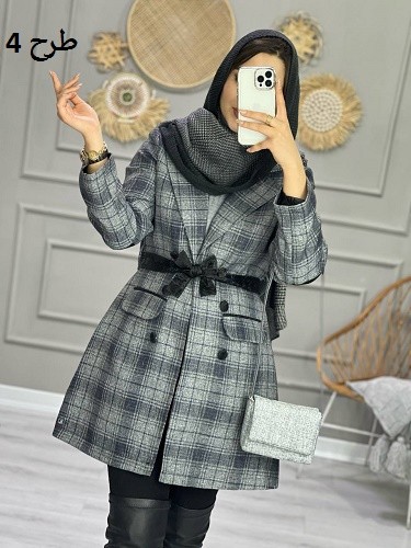 1046- پالتو آستردار توییت